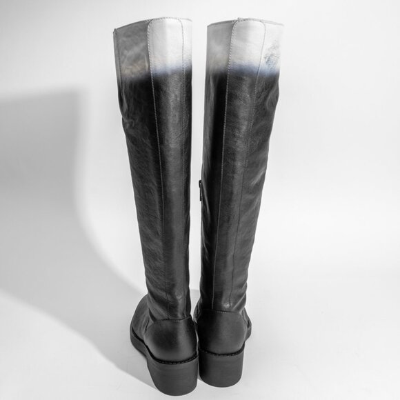 New Ann Demeulemeester ombré knee high boots - Picture 3 of 7